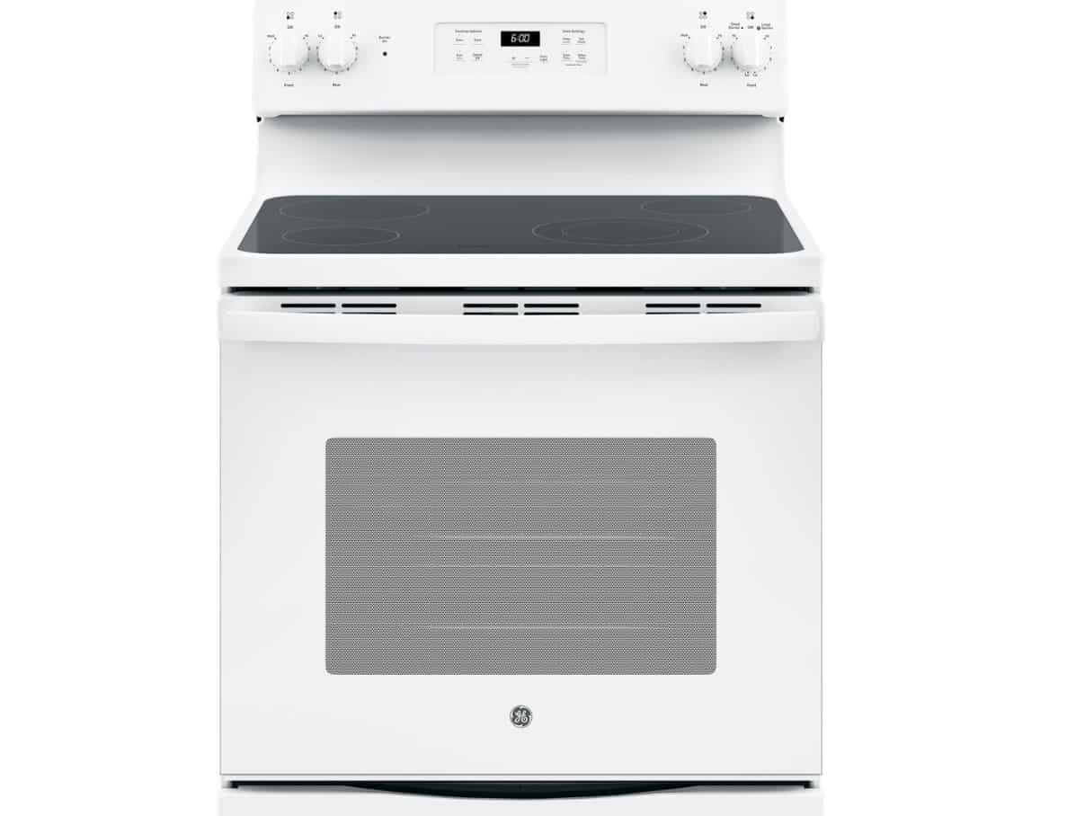 GE 30” Free-Standing Electric Range