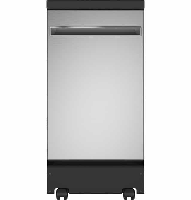 GE® 18 Stainless Steel Interior Portable Dishwasher