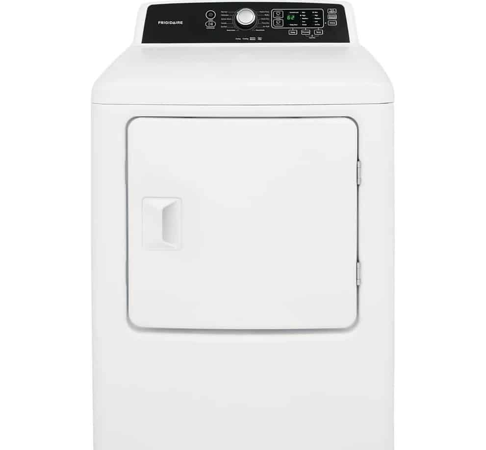 Frigidaire White Free Standing Electric Dryer