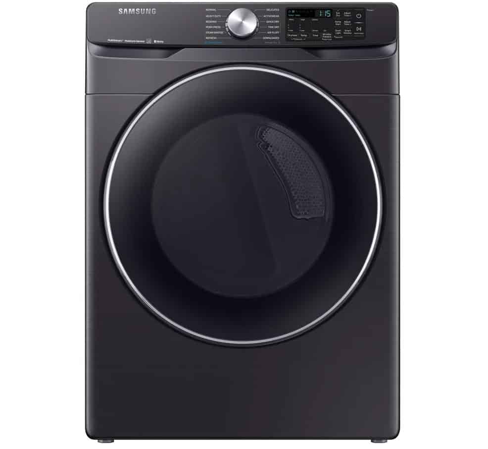 Samsung Fingerprint Resistant Black Stainless Steel Dryer