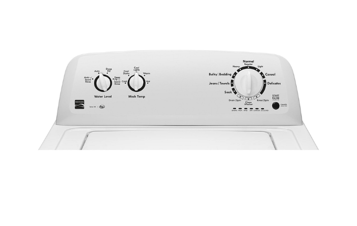 Kenmore 80 Series Washer - Selecting water temperature