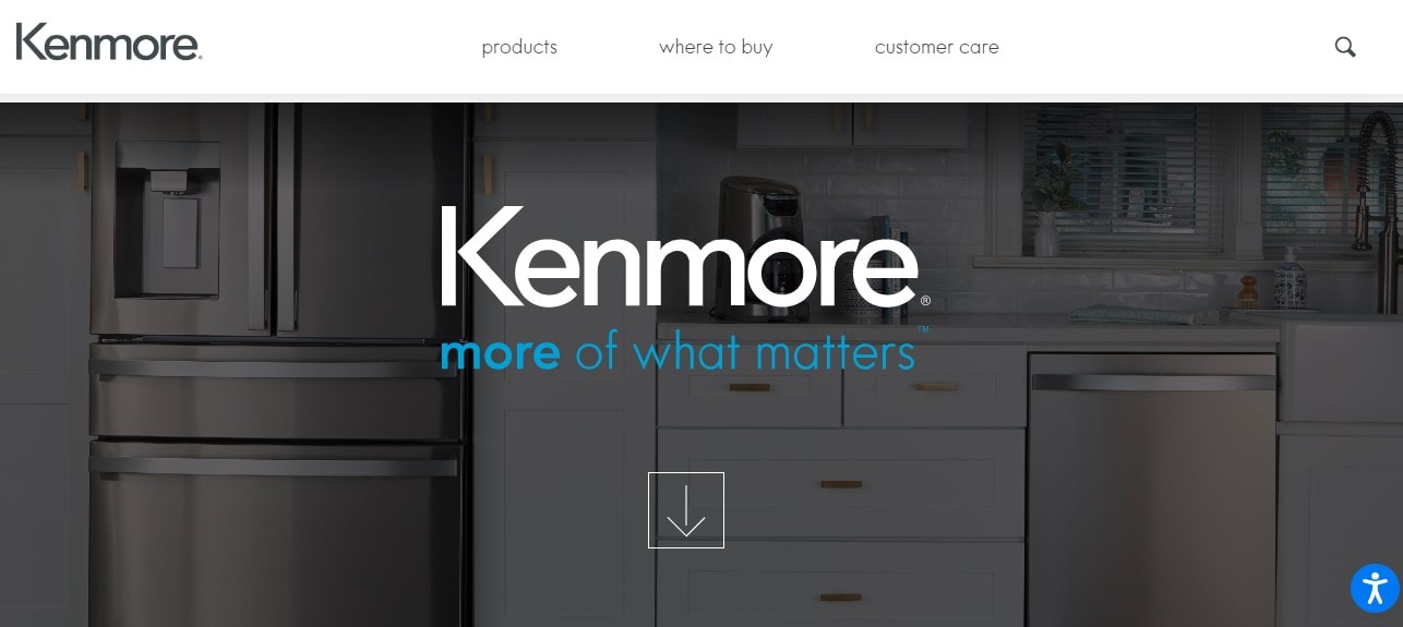 Kenmore website